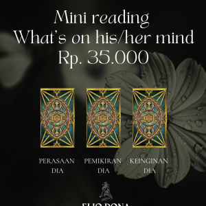 🌿Tarot Paket Hemat | Mini Reading What’s on His/Her Mind✨ Cocok untuk yang ingin mengetahui apa perasaan dan pemikiran dia