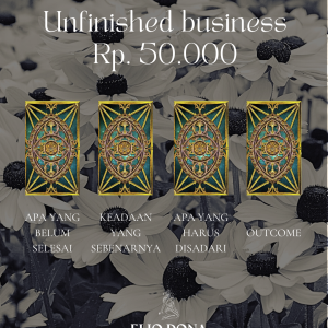 🌿Tarot Paket Hemat | Unfinished Business✨ Pilih ini jika kamu merasa masih ada yang mengganjal tentang sesuatu